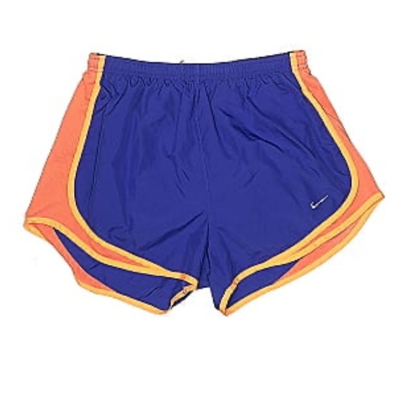 Blue orange Nike Tempo shorts size Large - Picture 1 of 6